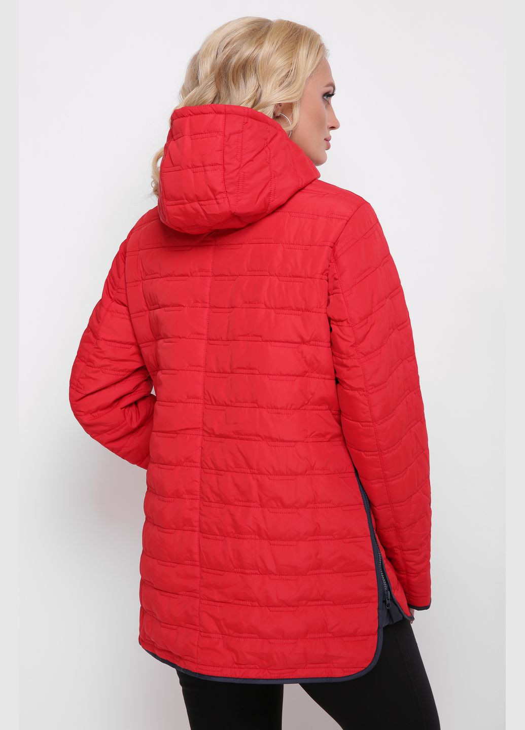 Красная демисезонная куртка нонна Welltre