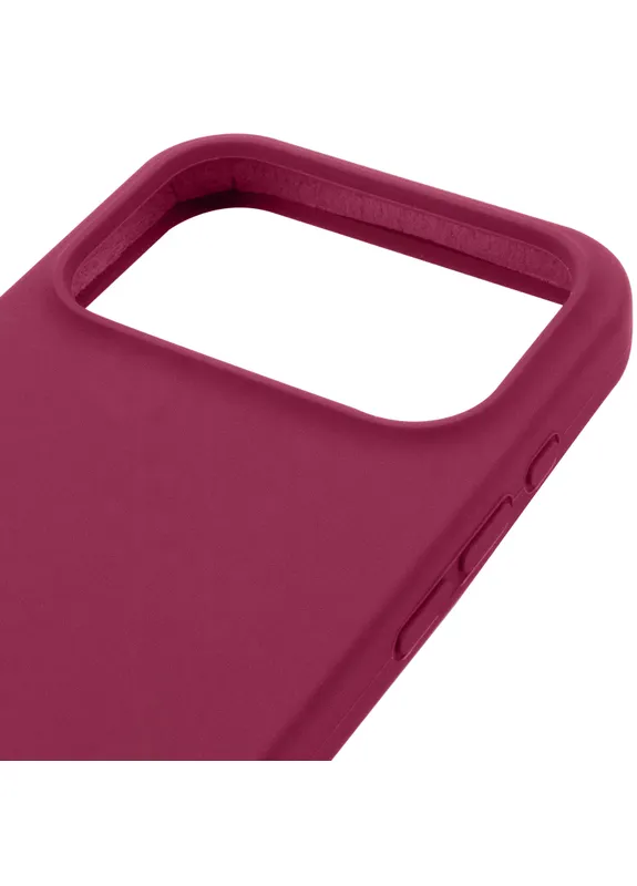 Чехол Silk Full Protective (AA) NO LOGO для Apple iPhone 17 Pro / 18 Pro (6.3") Бордовый / Maroon Epik (410381165)