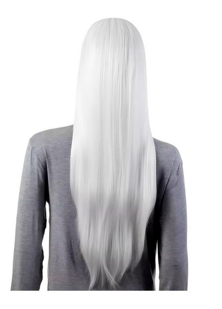 Довга біла перука 100 см, перука блонд жіноча довга No Brand (326766790)