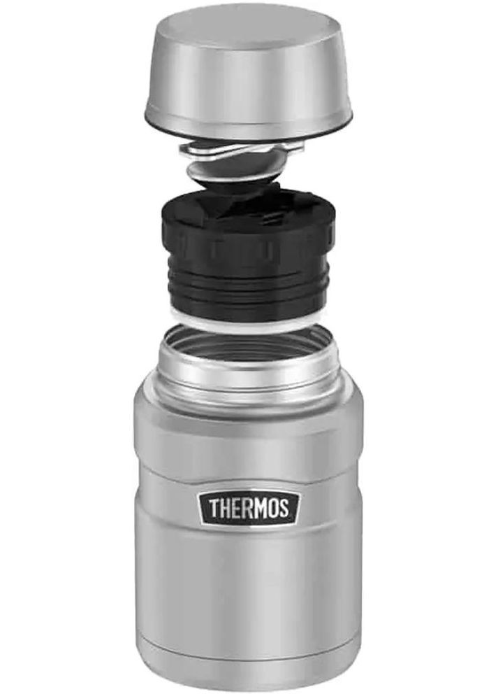 Пищевый термоконтейнер 710 с ложкой Black Thermos (316435053)