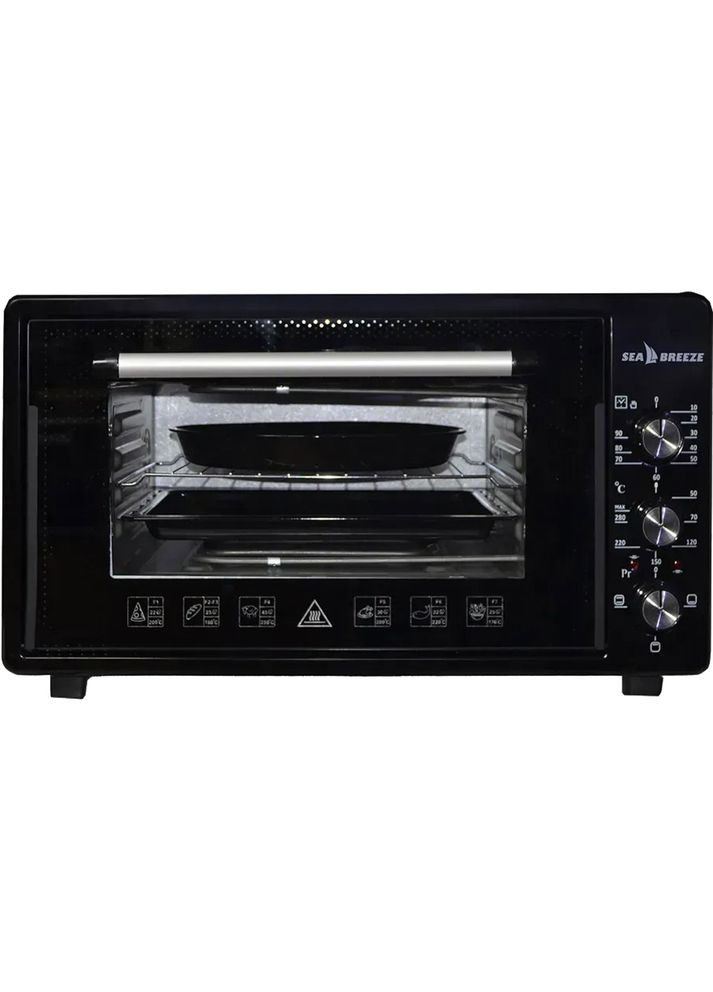 Електропіч SB-0701 Black (8690720247018) Sea Breeze (370608030)