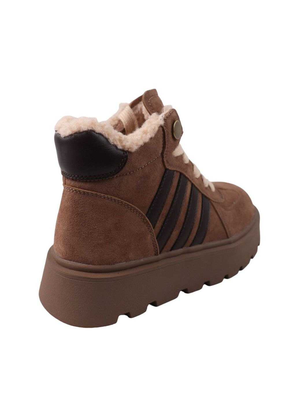 ботинки женские капучино натуральная замша Lifexpert