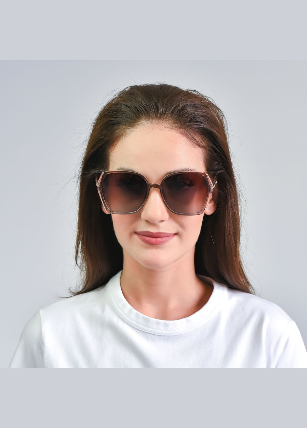 Сонцезахисні окуляри з поляризацією Фешн-класика жіночі LuckyLOOK 578-181 (289359645)