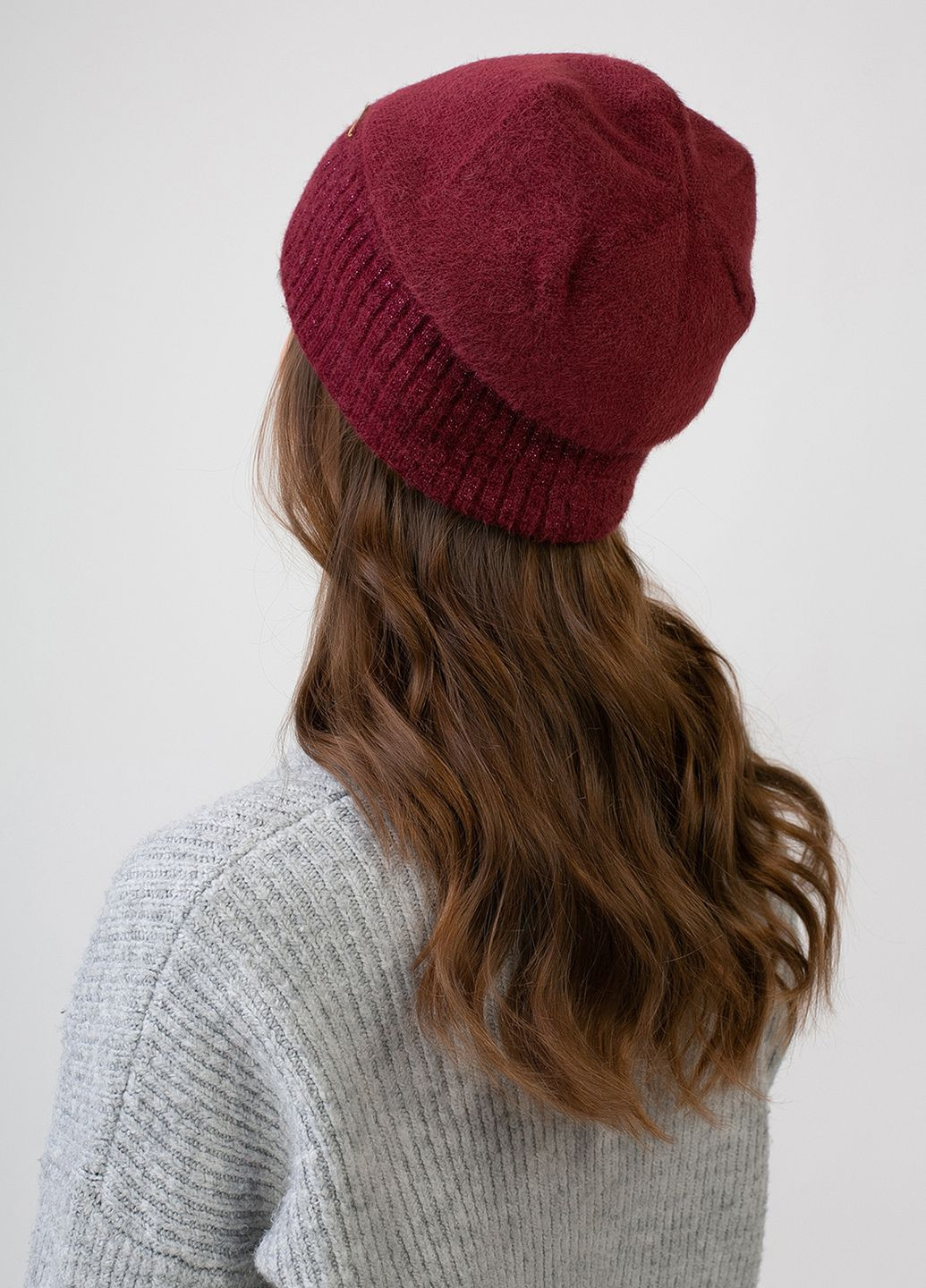 Ангорова шапка Лаванда 551089 DeMari (304032480)