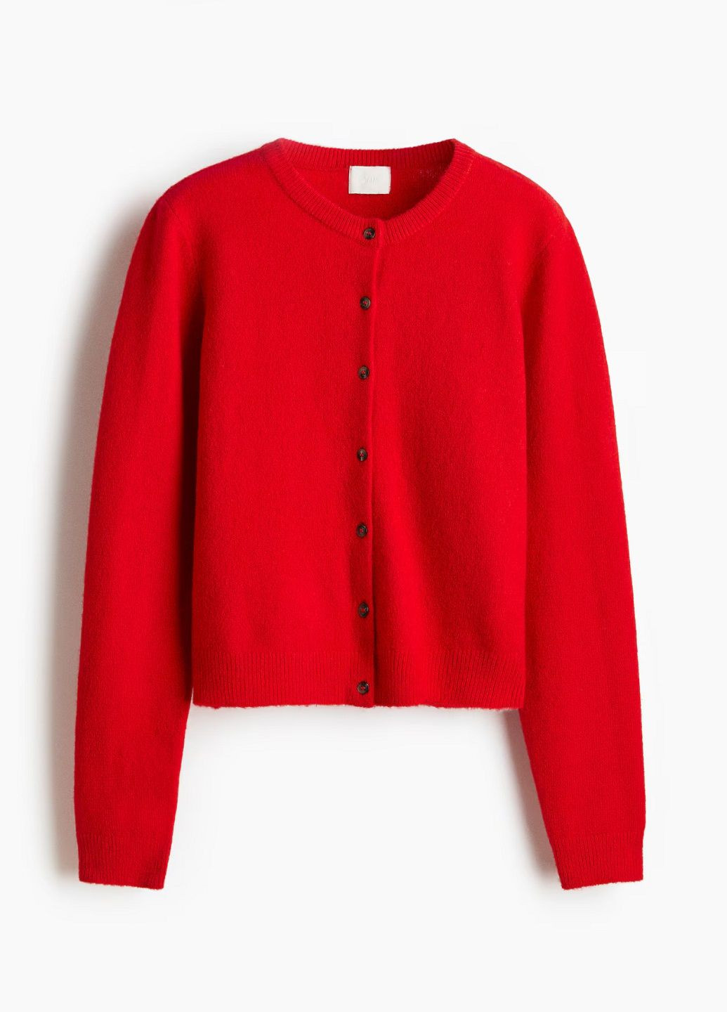 Красный демисезонный свитер H&M