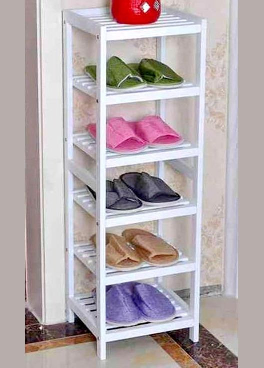 Тапочница из дерева Шаяни 6 зефир (ТПЧ-605020) No Brand (327865907)