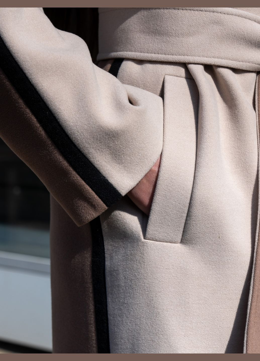 Молочне демісезонне Пальто MN