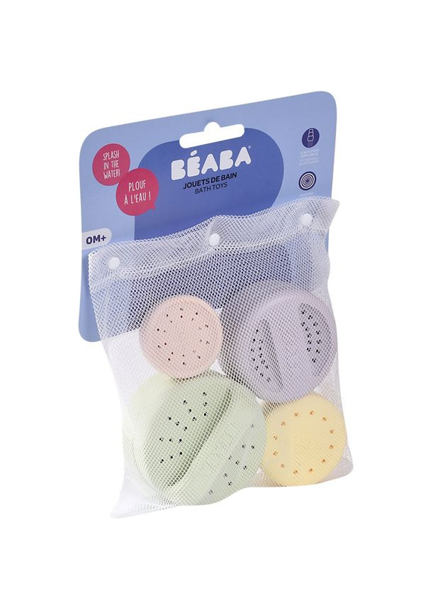 Набір іграшок для купання силіконовий, різнобарвний () Beaba 920409 (331790136)