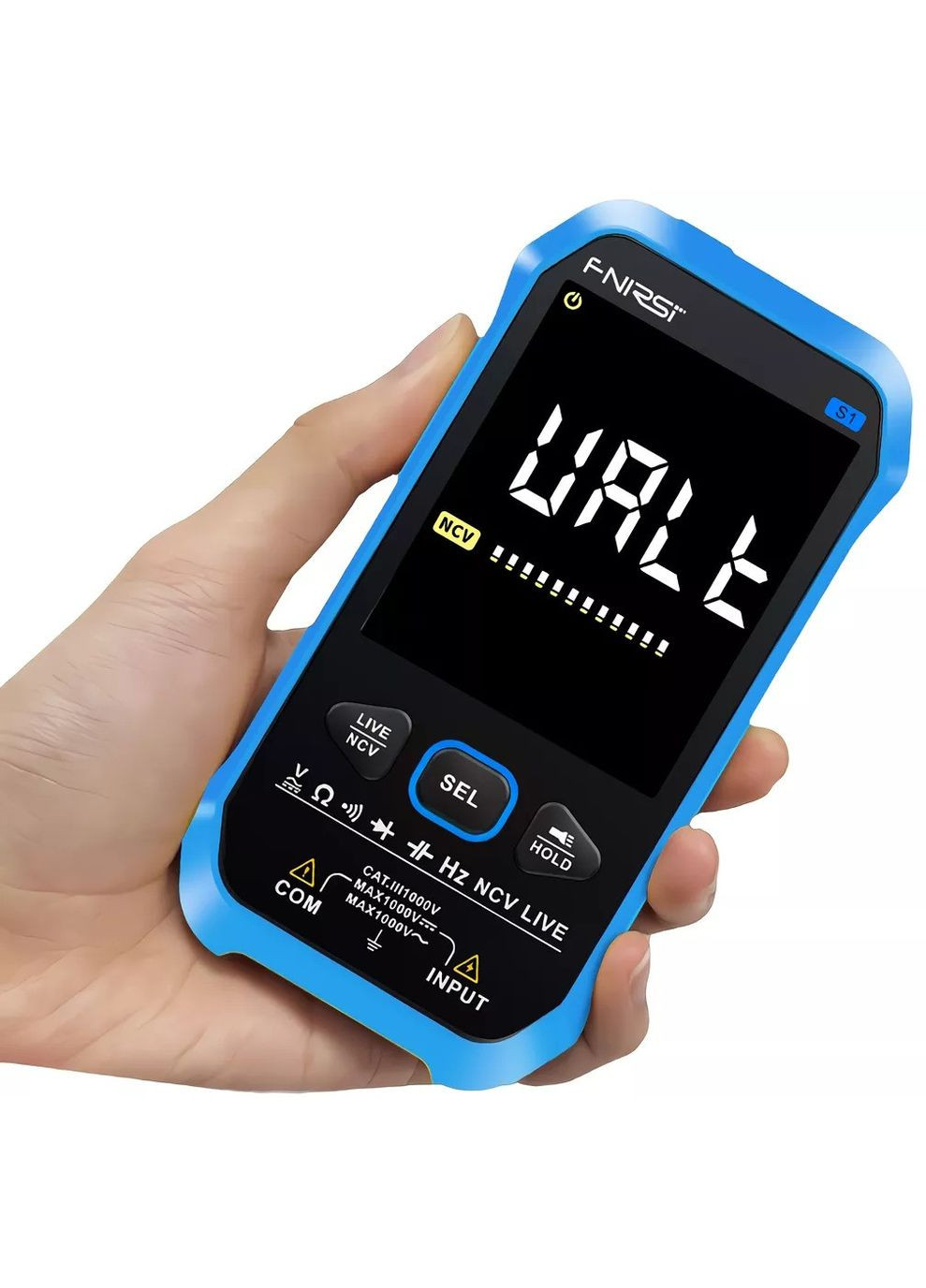 Умный цифровой мультиметр тестер S1 Fnirsi (362346370)