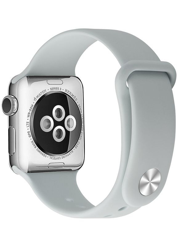 Ремешок Silicone Strap для Apple Watch 42/44 mm Soft White UWatch (301469088)