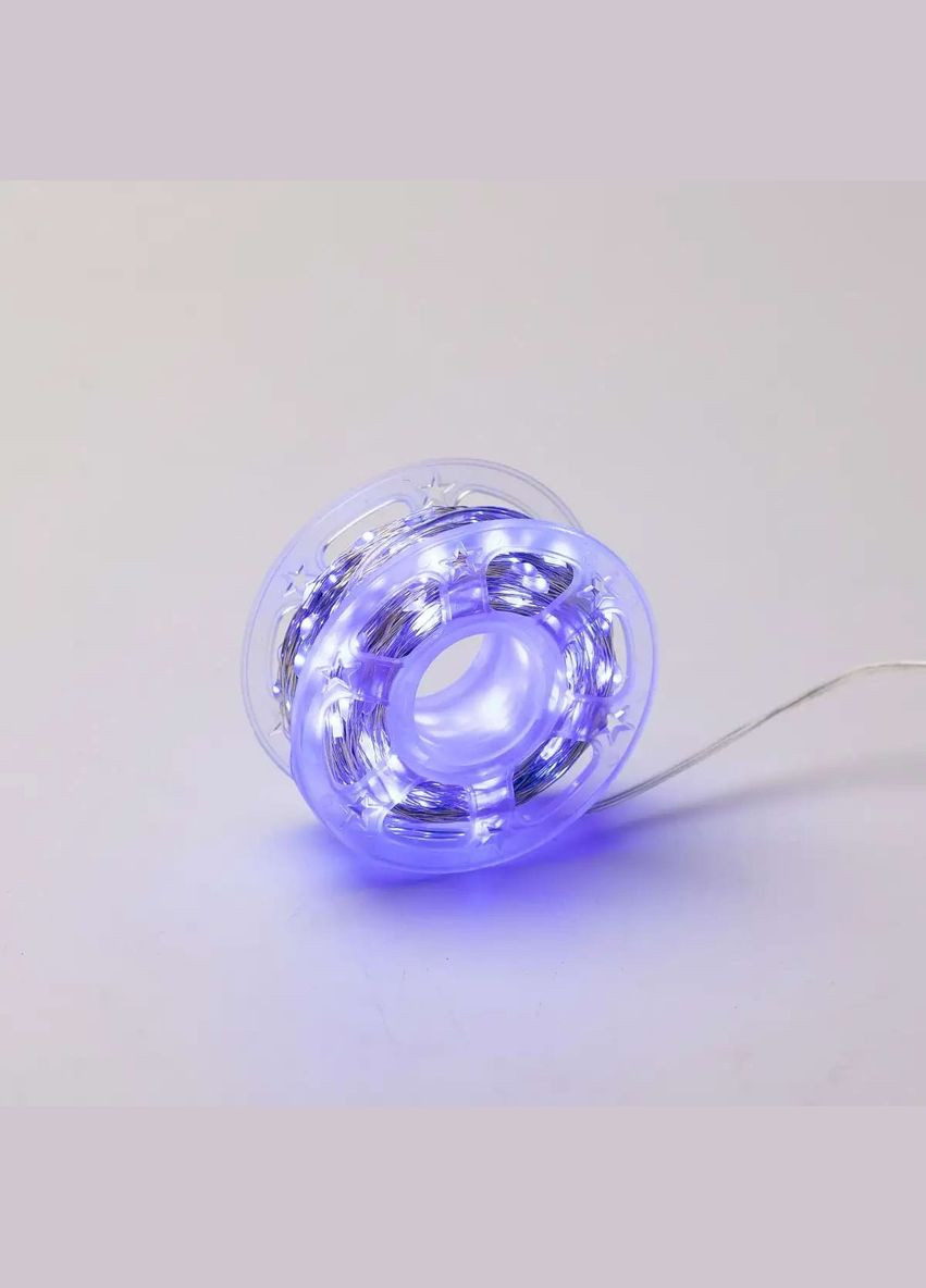 Гирлянда Роса нить 500 LED длина 50 м с пультом от сети, белый GarlandoPro (316475331)