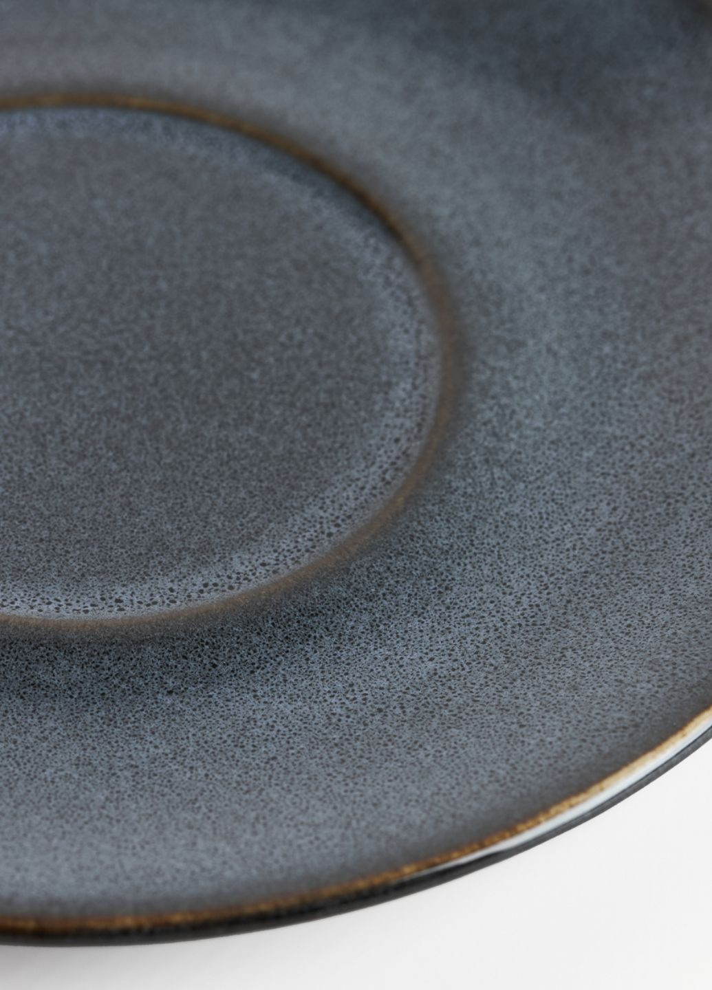 Блюдце "Фйорд" 15 см кам'яна кераміка MVM (365968382)