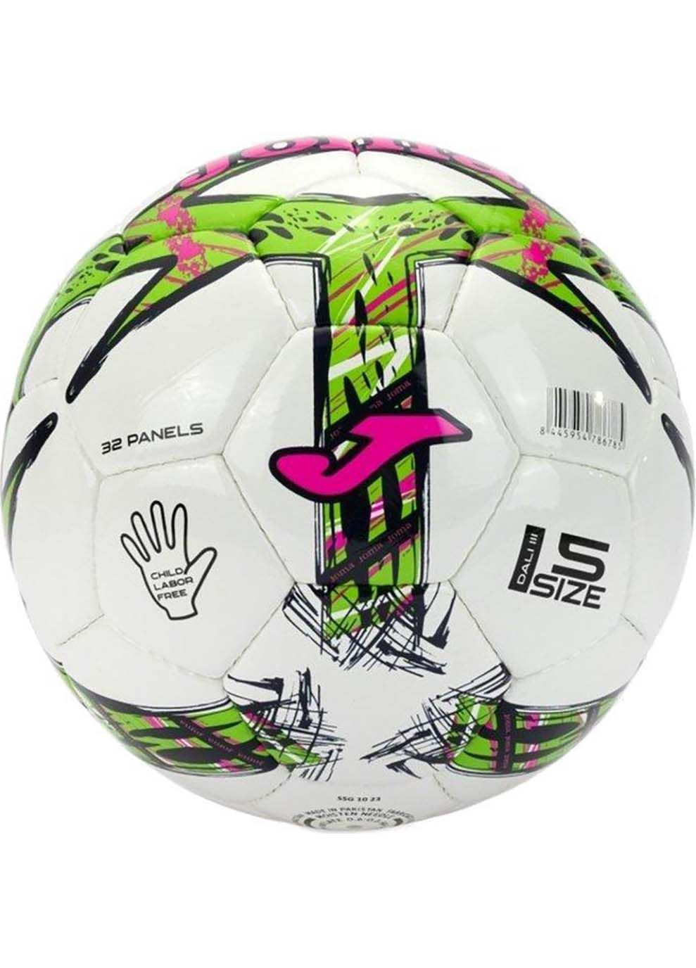 Мяч футбольный DALI III Зеленый, Розовый 5 Joma (367597092)