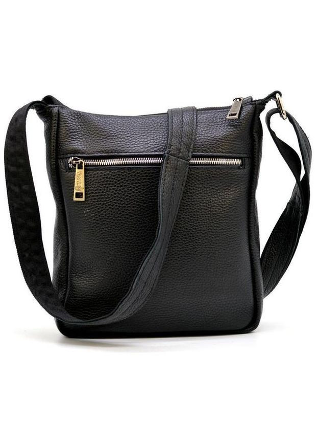 Сумка планшет через плечо мужская из натуральной кожи маленькая Черный 36597 TARWA (353688809)