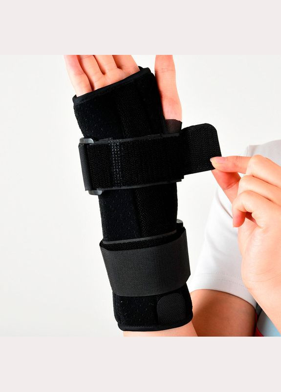 Бандаж на променево-зап'ястковий суглоб і великий палець SD-59 Right фіксатор з алюмінієвими вставками 1 шт. Lesko (356499505)