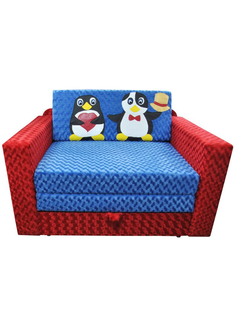 Дитячий розкладний диван малютка Пінгвінчіки ТМ No Brand (322500762)