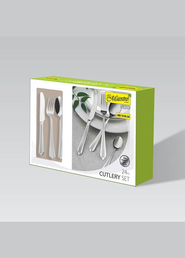 Набор столовых приборов для кухни 24 предмета (MR-1510-24) Maestro (334006374)