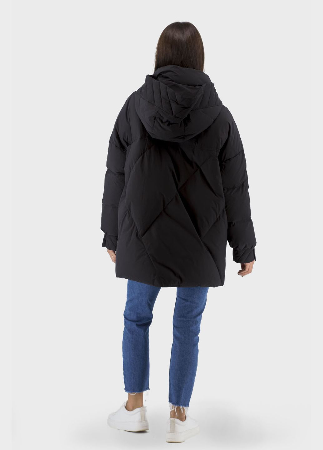 Чорний зимній Пуховик Basic