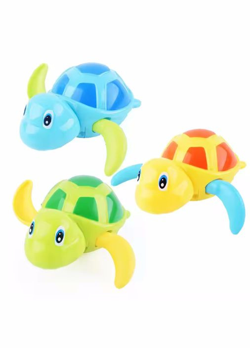 Набор заводных самоплавных игрушек в ванну Turtle Bath 3шт No Brand (344547825)