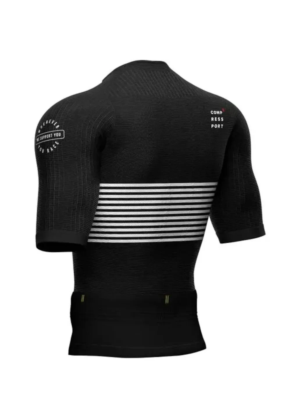 Чорна футболка ч tri postural ss top m Compressport