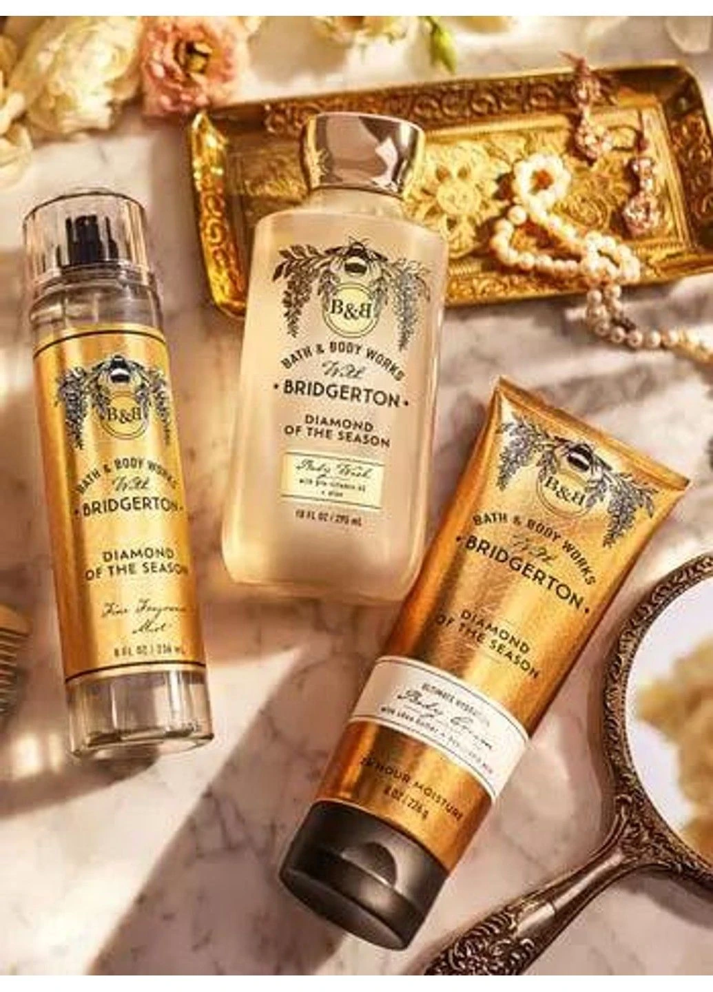 Гель для душа BRIDGERTON (Diamond of the season) Bath&Body Works, 295 мл Bath & Body Works (316454015)
