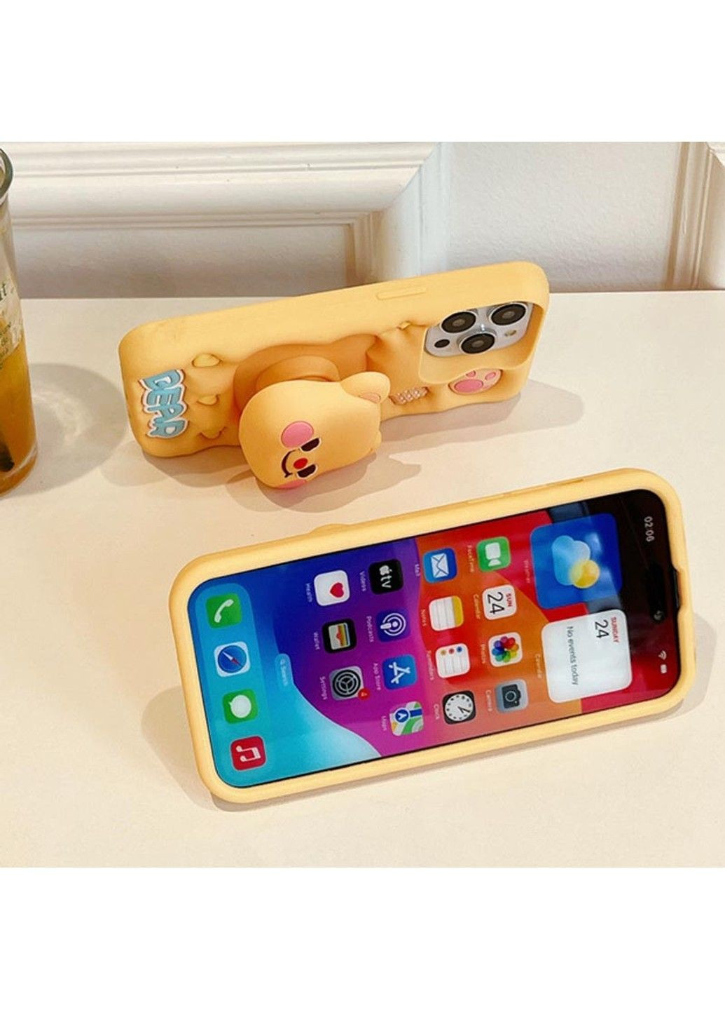 Силиконовый чехол Funny 3D для Apple iPhone 14 Pro Max (6.7") Epik (295131713)