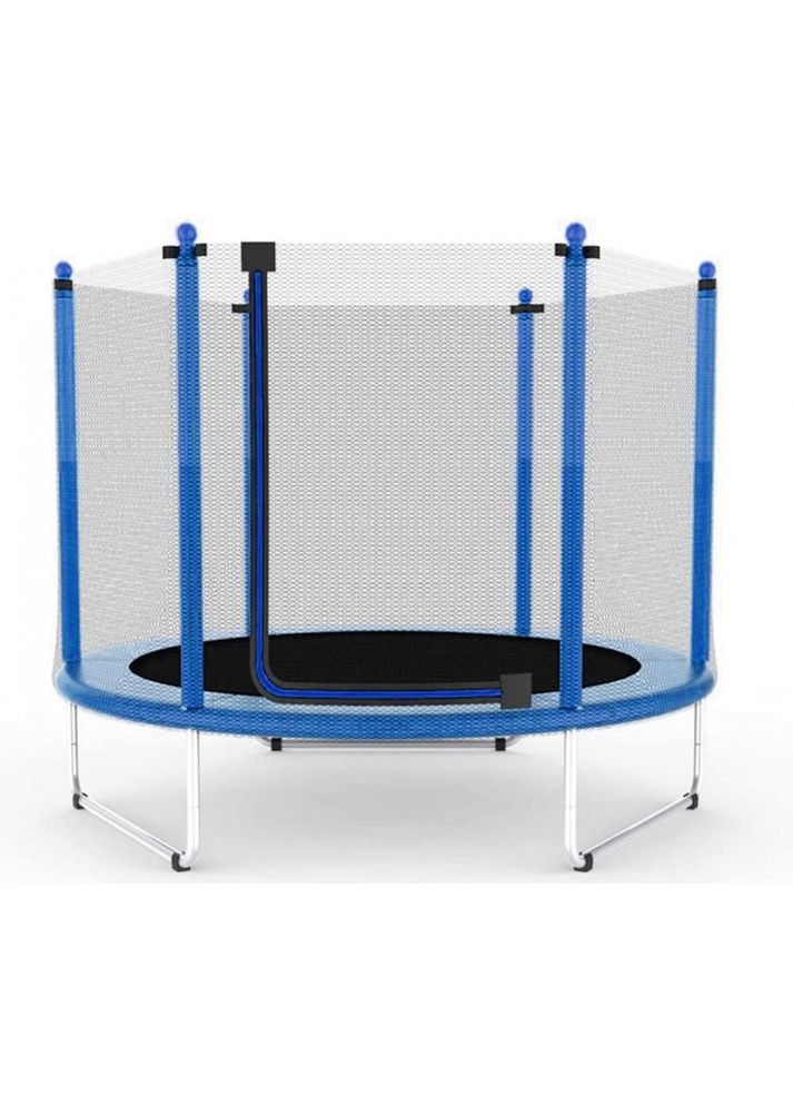 Батут ProMax 152 см із сіткою синій 21000101 Atleto (349818678)