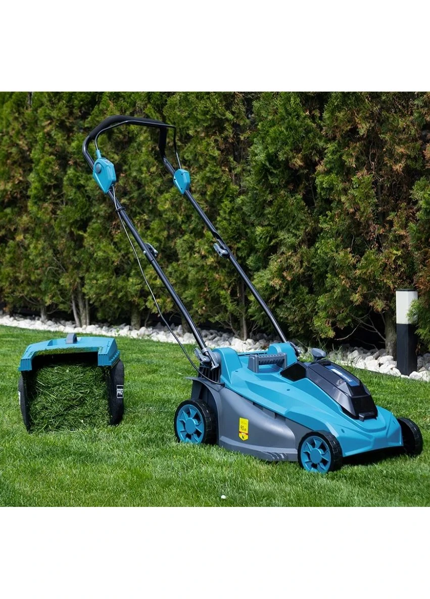 Аккумуляторная газонокосилка EcoCut 43 Lite (20 В, 430 мм) с травосборником без АКБ и ЗУ (26659) Profi-Tec (385557372)