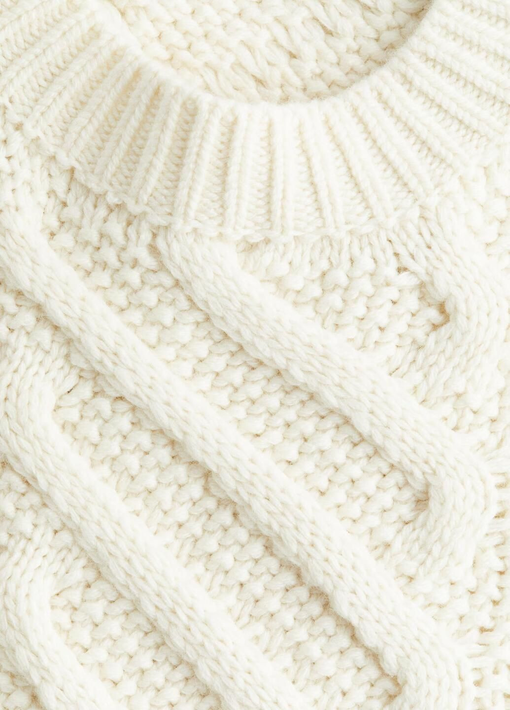 Кремовий демісезонний светр H&M