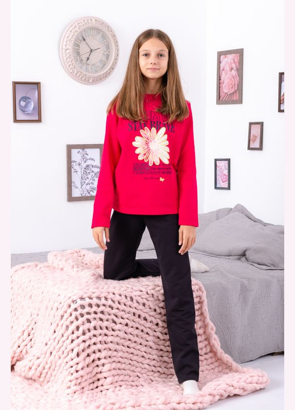 Красная пижама для девочки (подростковая) (p-12370) Носи своє