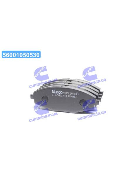 Колодка торм. диск. DAEWOO LANOS 1.5 передн. (пр-во) MPD06 Mando (364835111)