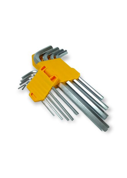 Набір шестигранників HEX подовжених, 9 шт. (1,5-10 мм) (арт.48105) СТАЛЬ (337361092)