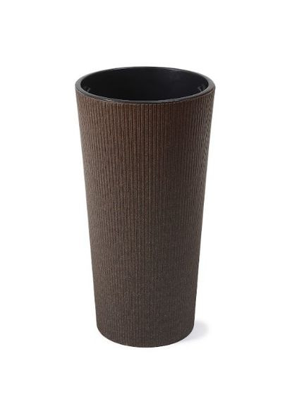 Кашпо Лилия ЭКО кофе 250 джампер, эспрессо, пластик Lamela Лілія (345726198)