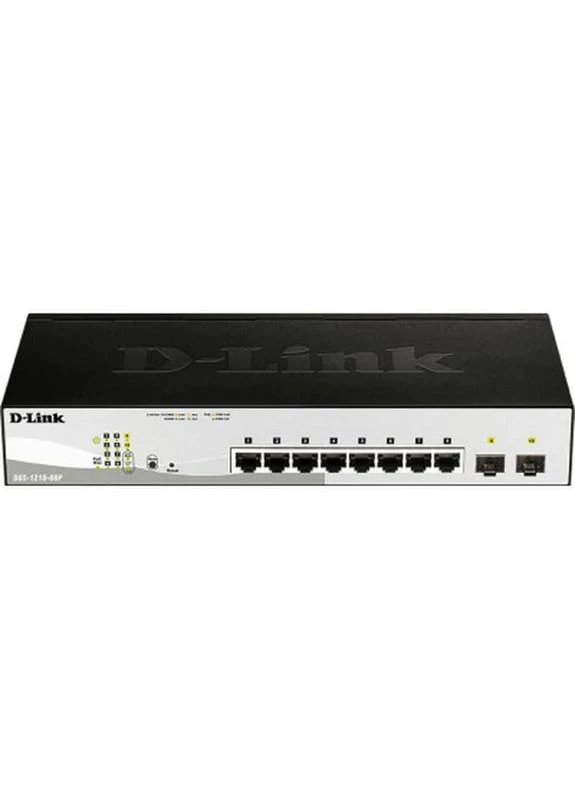 Комутатор мережевий DGS-1210-08P D-Link (399575670)