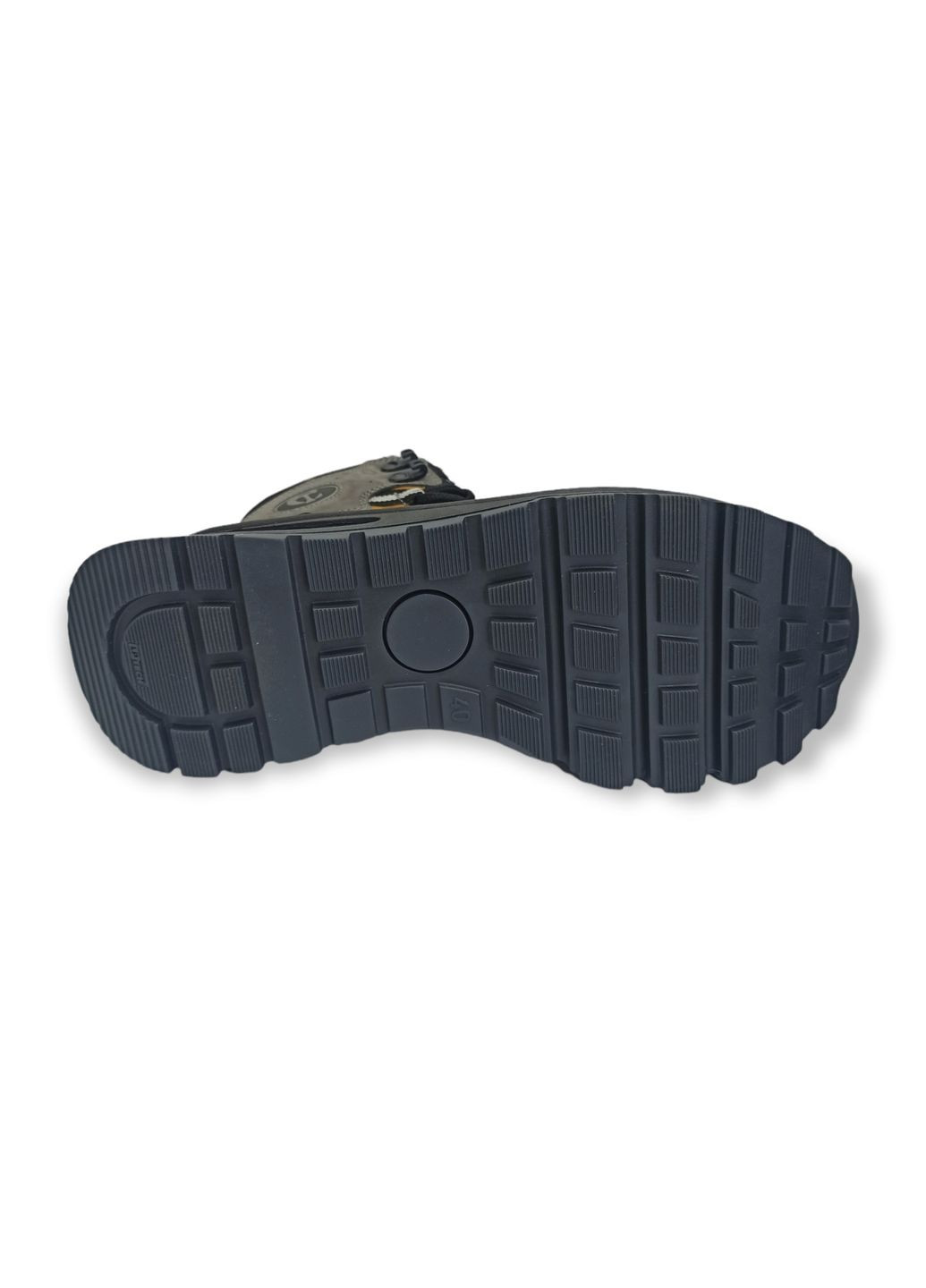 Серые зимние ботинки (р) нубук 0-2-2-8087 Stepter