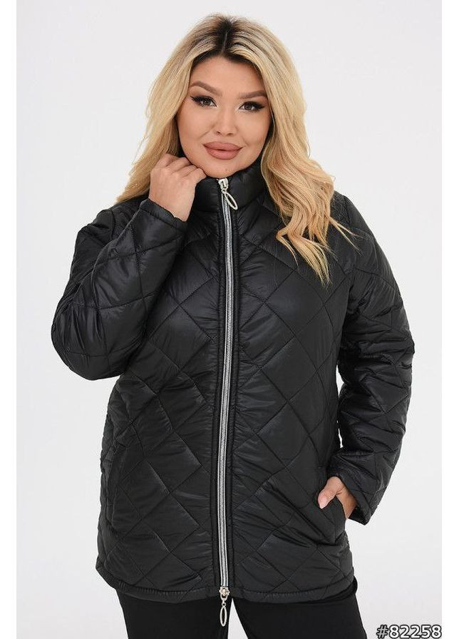 Чорна демісезонна куртка Garna