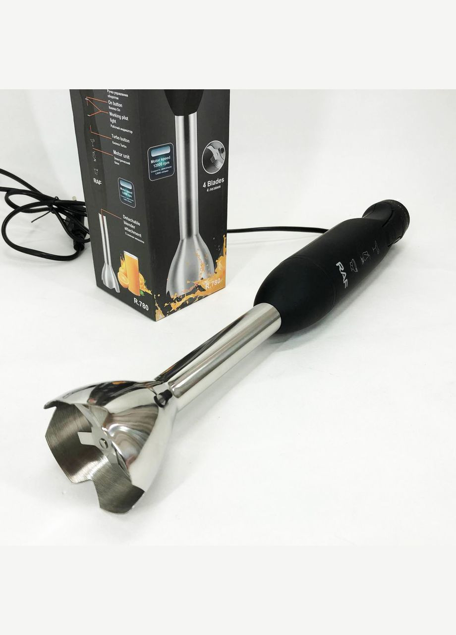 Понурительный ручной блендер 1500Вт RAF R.780 (347585544)