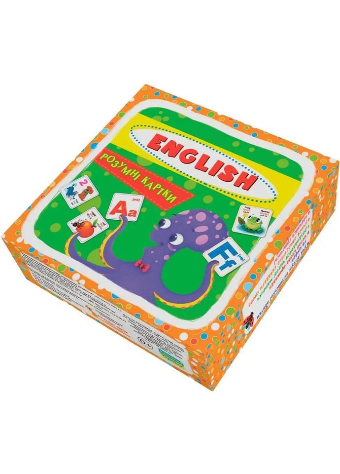 Розумні картки. English, 30 шт. () Кристал Бук F00021660 (328447267)