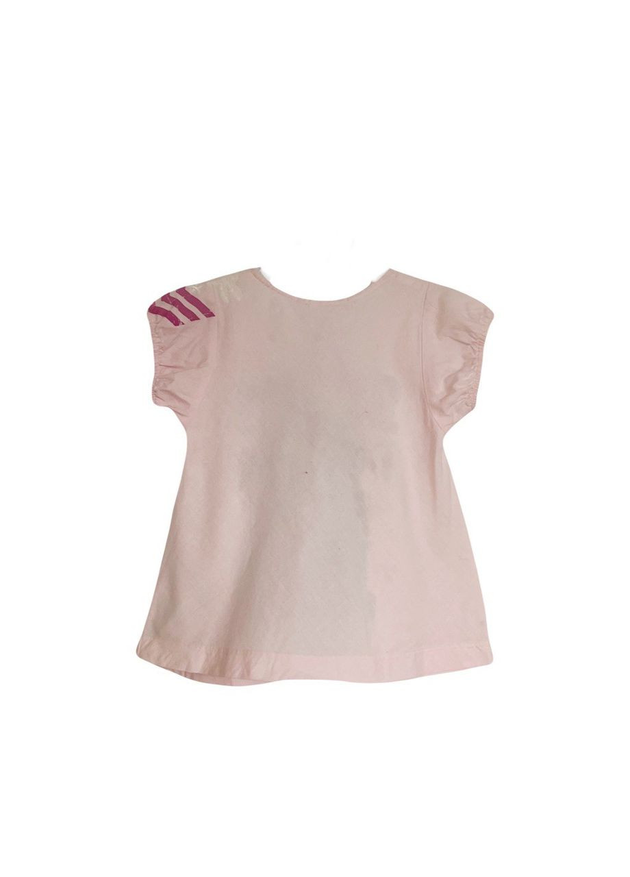 Розовая летняя футболка Nolita