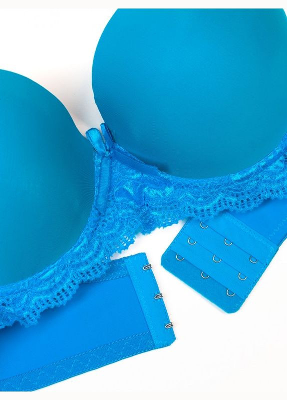 Бирюзовый бюстгальтер bl2-702 бирюзовый ISSA PLUS нейлон