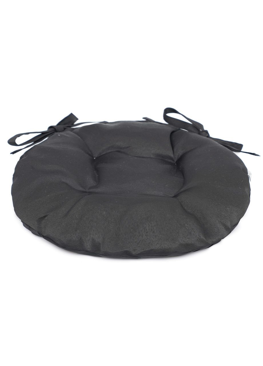 Подушка на стілець і крісло см чорний No Brand (324831587)