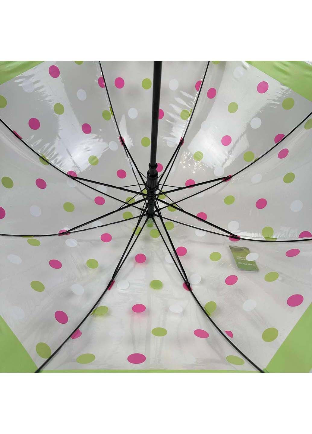 Дитяча прозора парасолька-тростина напівавтомат Rain (289977303)