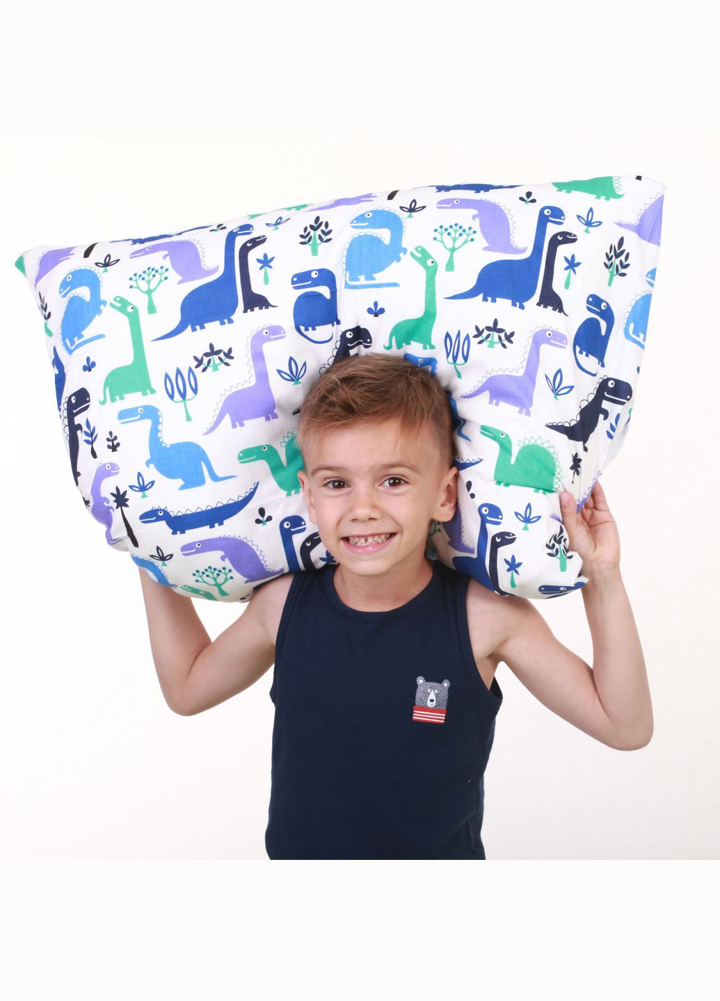 Наволочка на подушку 40х60 BLUE DINO (4822052257418) Cosas (262302116)