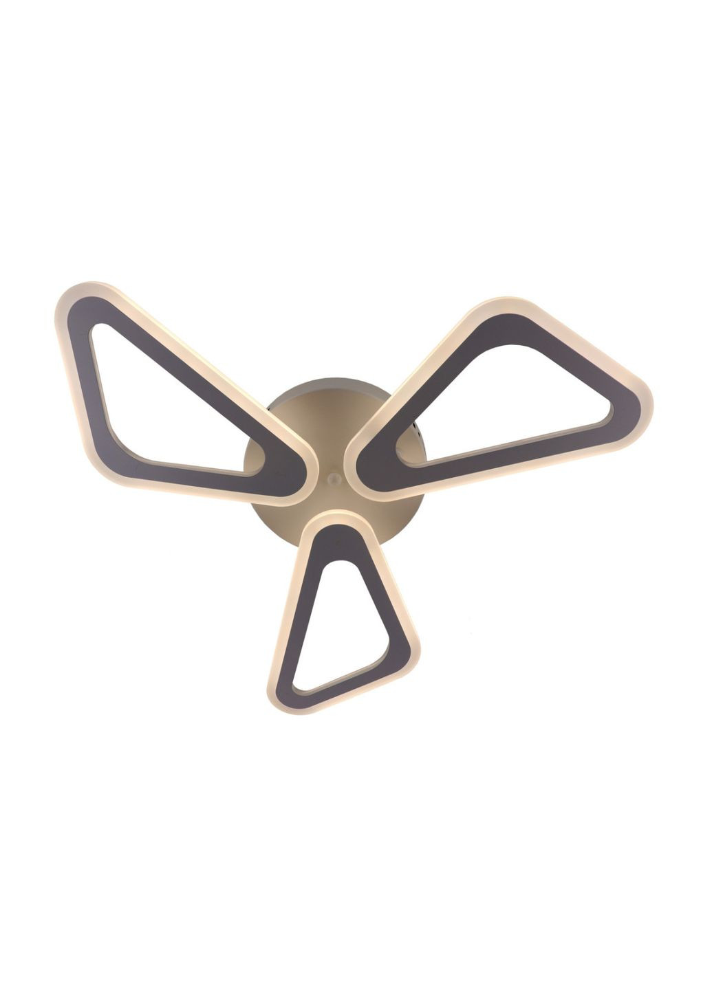 Люстра светодиодная потолочная LED светильник для квартиры на потолок лэд с пультом 25637 Белый 8х57х57 см. Sunnysky (364767498)