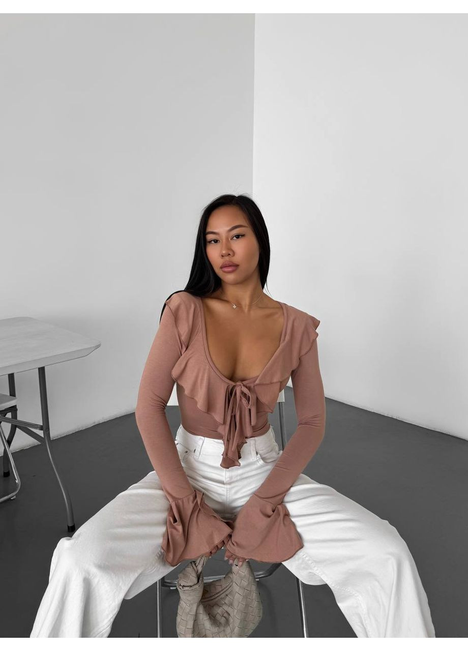 Боди с рюшками No Brand (363069948)