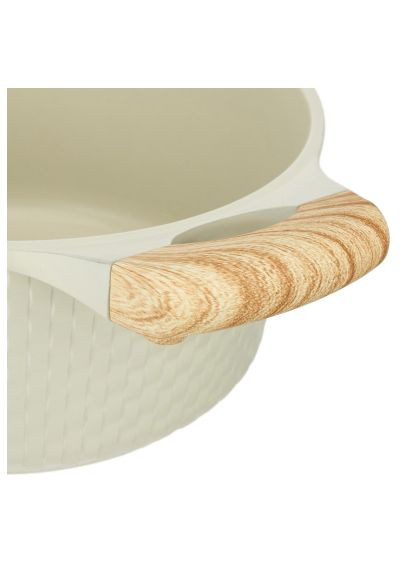 Кастрюля Ran белая 20 см 2.4 л (93801) RESTO Ran біла 20 см 2.4 л (366496423)