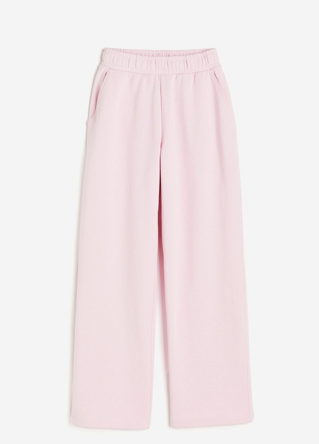 Розовые спортивные демисезонные брюки H&M