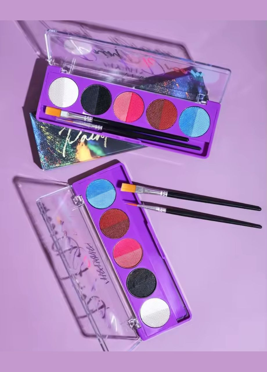 Аквагрим УФ Paint Dream набір 10 кольорів + 2 пензлі No2 Handaiyan (343053287)