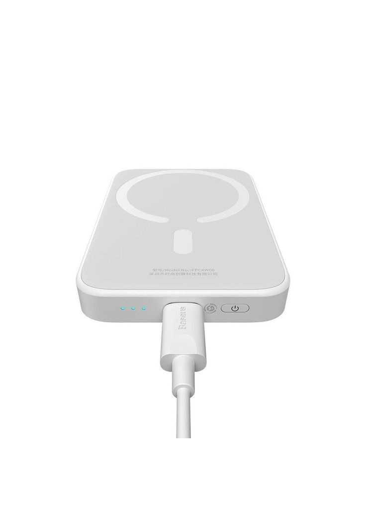 Магнітний портативний павербанк з бездротовою зарядкою Magnetic 20W 6000mAh для iPhone Baseus (349824384)