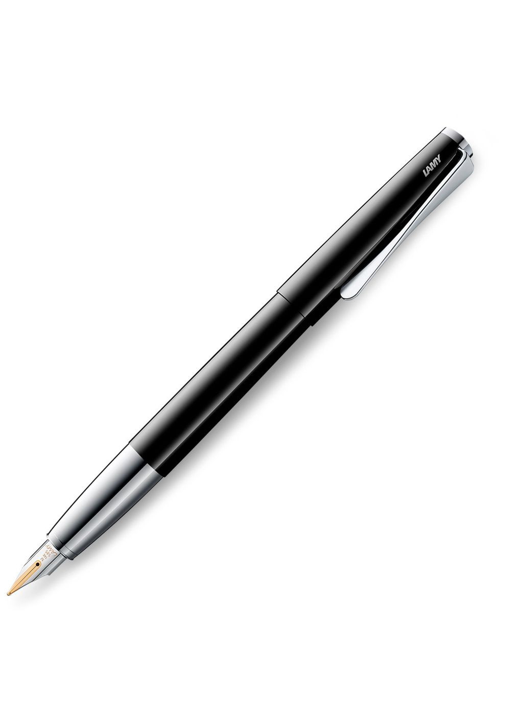 Перьевая ручка Studio лаковый черный, перо EF gold Lamy (294335422)